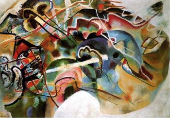 Wassily Kandinsky : Cuadro con borde blanco